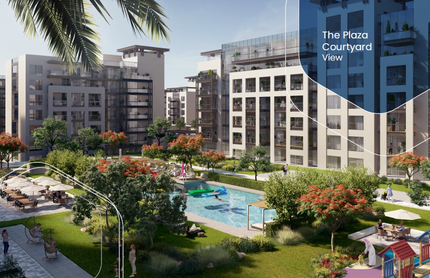 آپارتمان های شهرک یتی در مسقط با نام پلازا Plaza