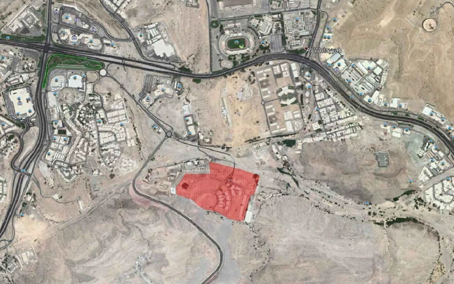 موقعیت شهرک قرم هیلز یا پروژه تلال القرم در شهر مسقط