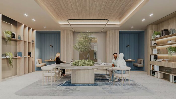 طراحی داخلی واحدهای آپارتمانی پروژه Azure در شهرک الموج عمان